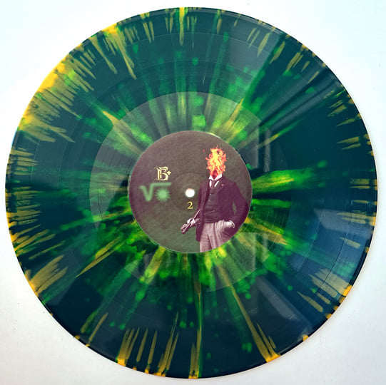 Deluxe 12" Green Orange Splatter Vinyl Limited Edition of √☀ (Square Root Sun) album
