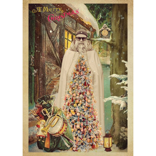 Merry Christmas postcard by BG+