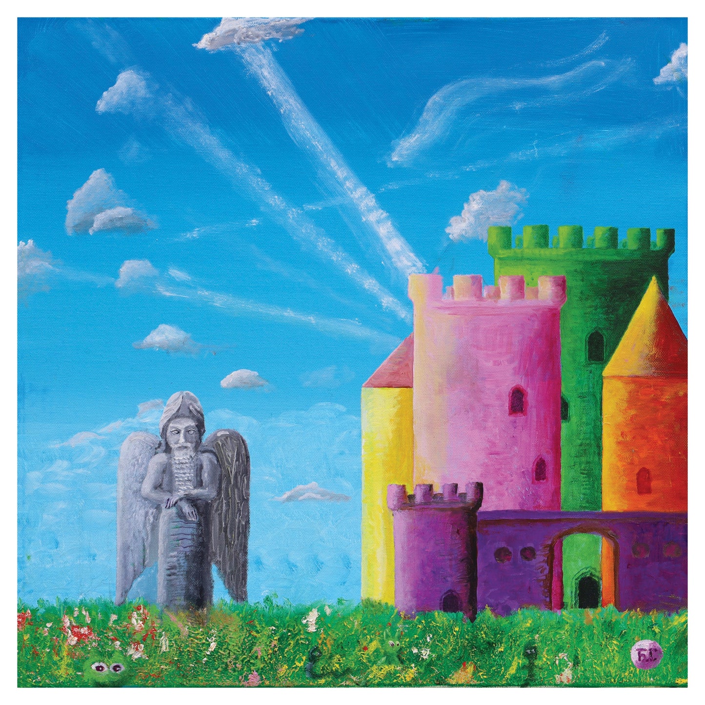Authorized high quality copy of Boris Grebenshikov paintings. Canvas print, variants available