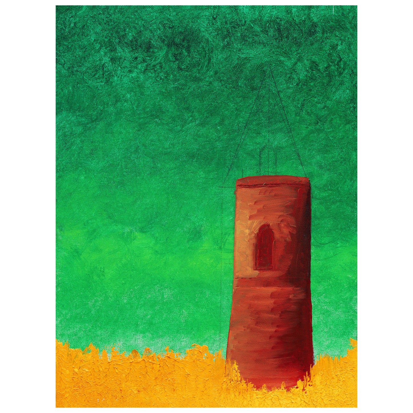 Authorized high quality copy of Boris Grebenshikov paintings. Canvas print, variants available