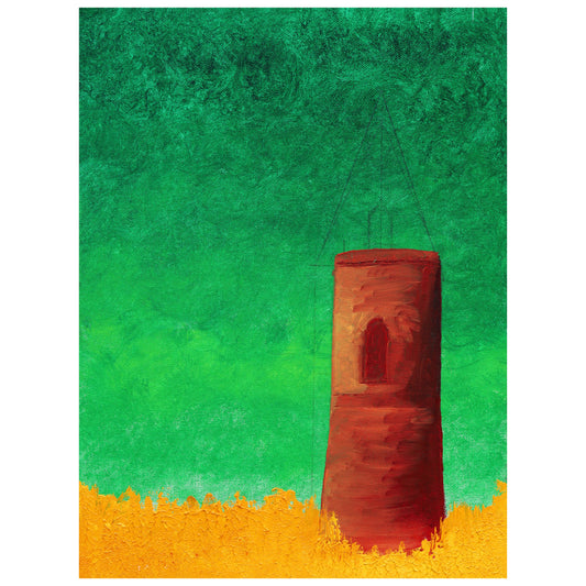 Authorized high quality copy of Boris Grebenshikov painting "Башня Ветра"