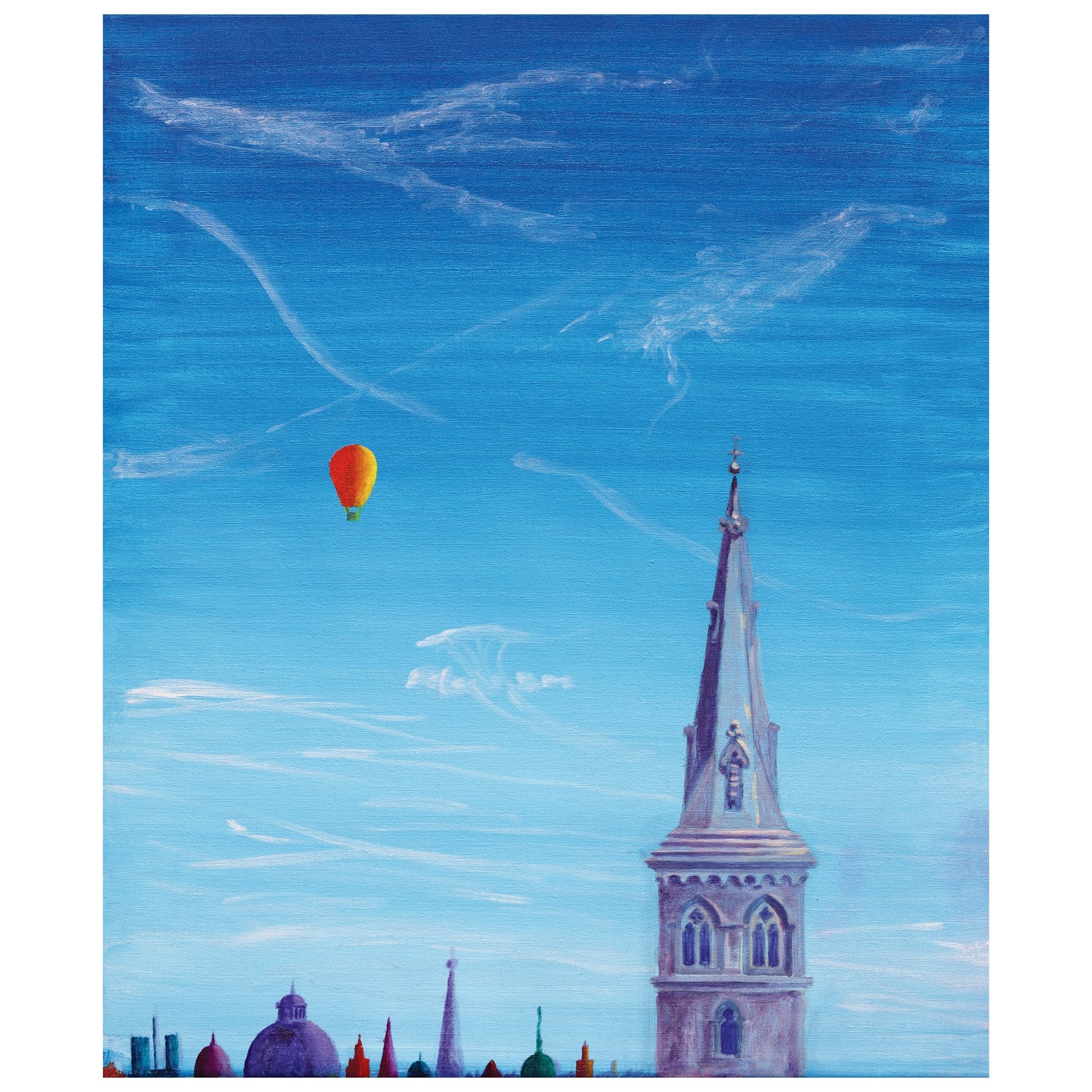 Authorized high quality copy of Boris Grebenshikov paintings. Canvas print, variants available