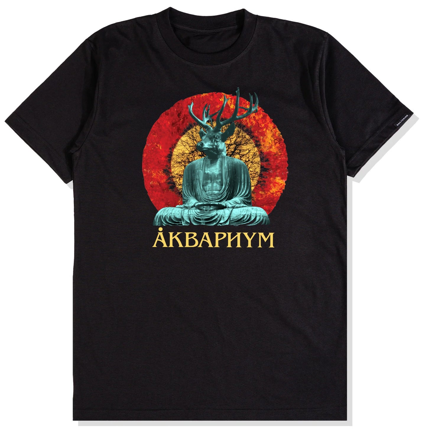 Аквариум / БГ T-Shirt "Странные Новости с Далёкой Звезды" BLACK