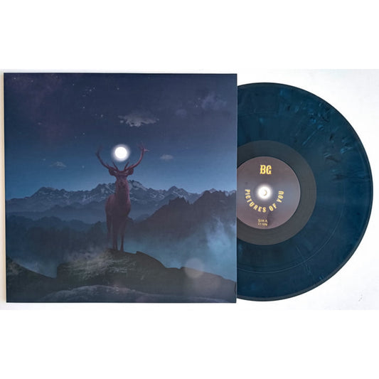 12" EP Dark & Blue Marbled Vinyl Limited Edition of "Pictures Of You" on 45 RPM