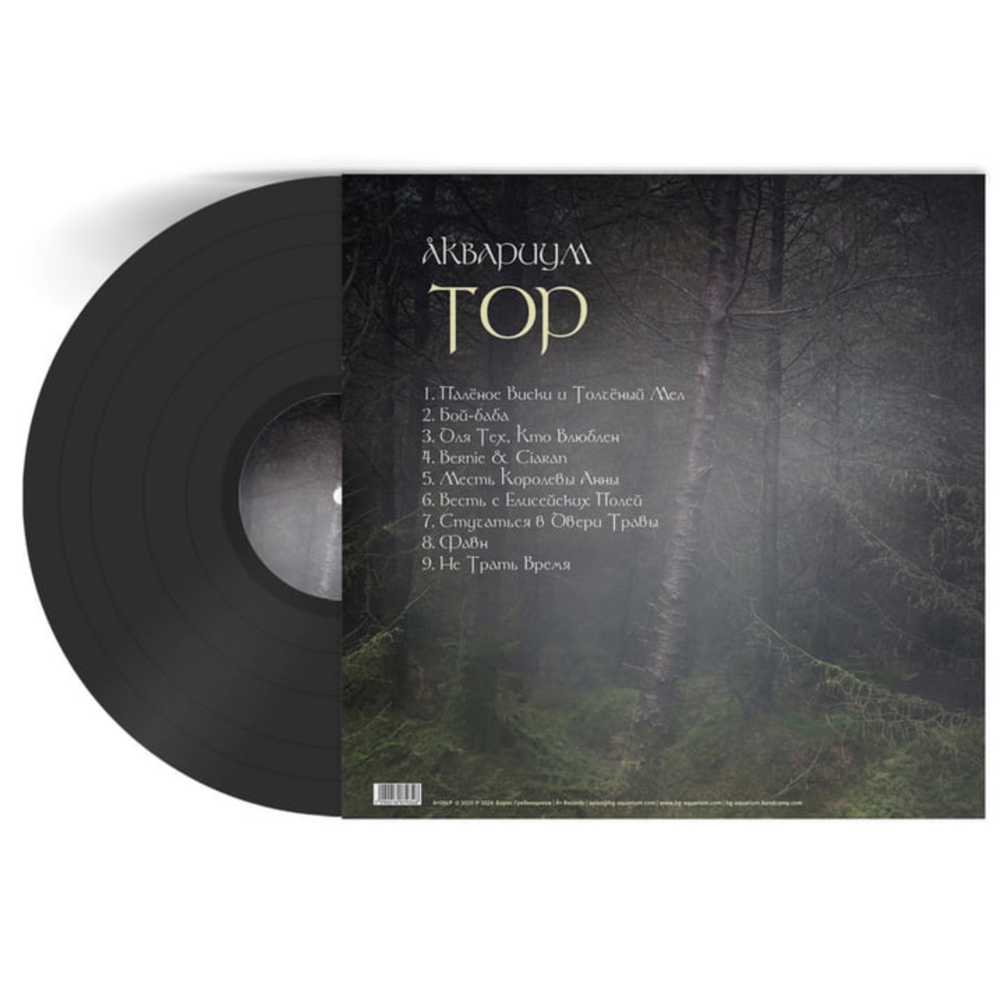 Deluxe 12" Black Vinyl Edition of "Тор" album