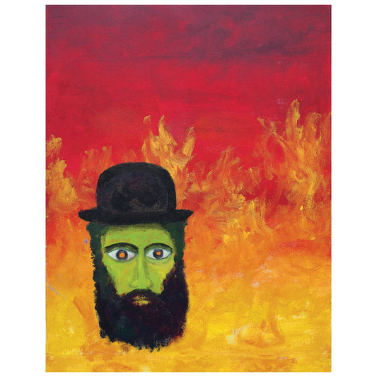 Authorized high quality copy of Boris Grebenshikov painting "Сам Не Знаю Как Так Вышло"