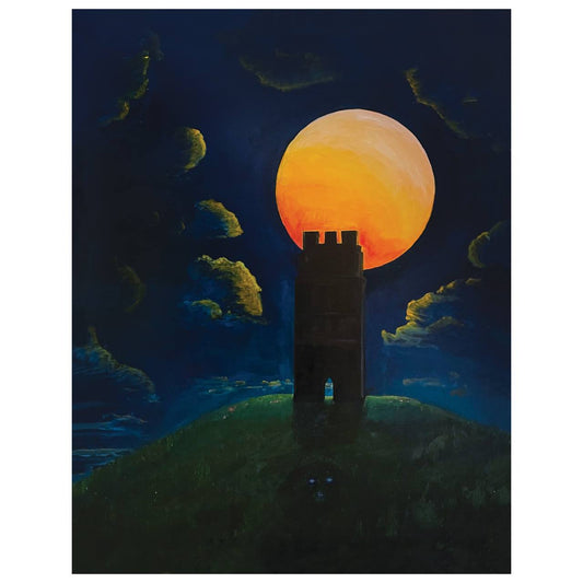 Authorized high quality copy of Boris Grebenshikov painting "С Днем Рождения Башня"