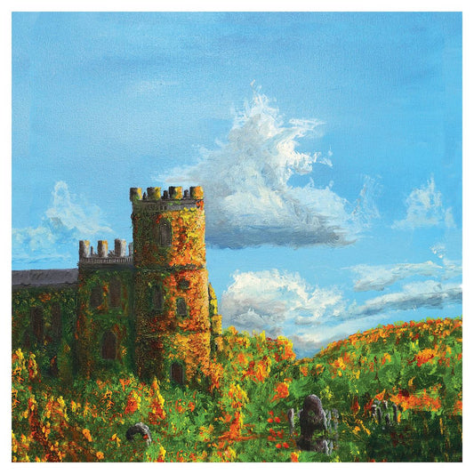 Authorized high quality copy of Boris Grebenshikov painting "Капитаны на Башнях. Осень"